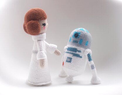 R2D2 STAR WARS -  amigurumi pattern