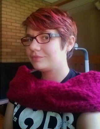 Big Bang Cabled Cowl