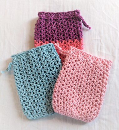 Triangle Soap Pouches