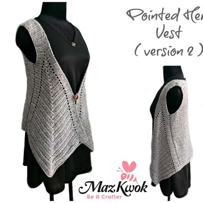 Pointed Hem Vest Version 2