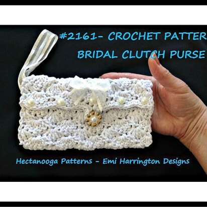 2161- Bridal Clutch Purse