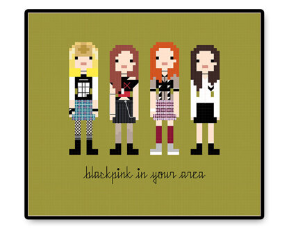 BLACKPINK - Boombayah - PDF Cross Stitch Pattern