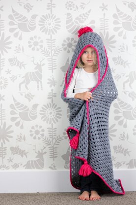 "Granny Gives Back" Hooded Blanket