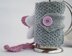 PINK FLOWER French Coffee Press. Coffee Cozy.