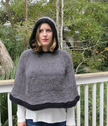 Hoodie Poncho Two Lengths