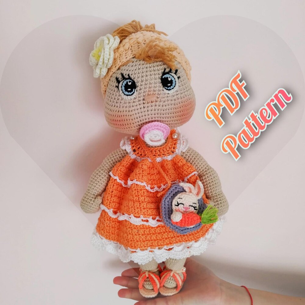 Baby doll amigurumi sales crochet pattern