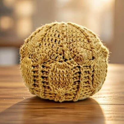 A crochet hat