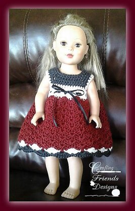 18" Doll Baby Tay Dress