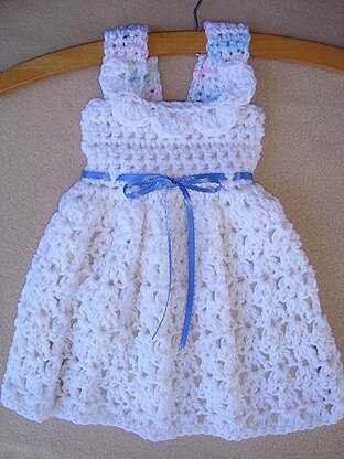 584 CROCHET SHELL STITCH jumper or sundress