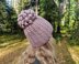 Lollypop Trail beanie hat with pom pom