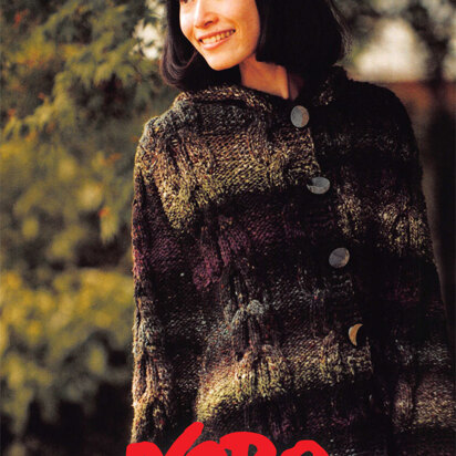 Hooded Jacket in Noro Kogarashi - Y894 - Downloadable PDF