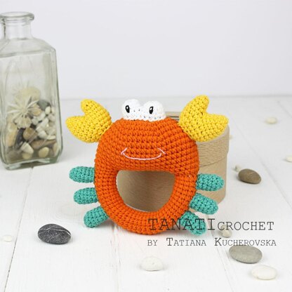 CROCHET PATTERN “Crab rattle”