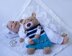 Bunting Blanket Bear toy