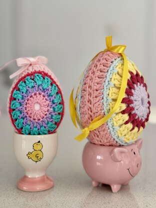 Daisy Crochet Egg