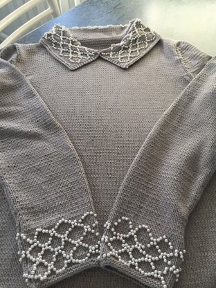 beaded jumper