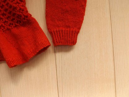 Honey Trellis Girls Cardigan