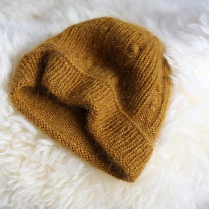 Dandelion halo beanie