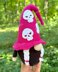 Witch with skulls on Halloween