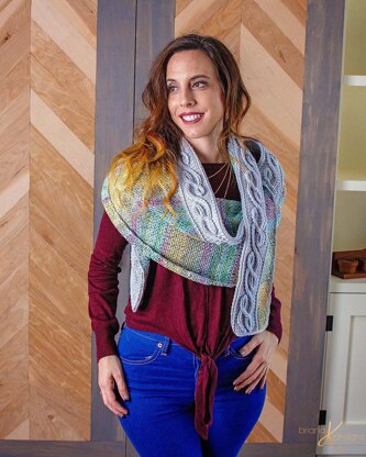 Traveling Vine Crochet Shawl