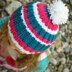 Striped Hat With Pompom