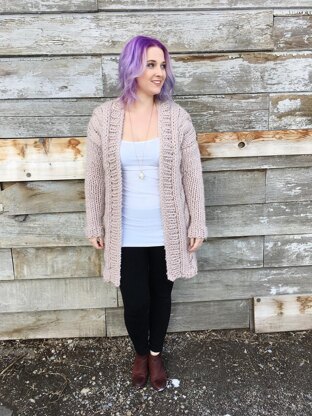 Cable Crush Cardi Coat