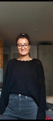 Oversized slouchy sweater