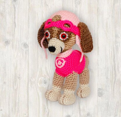 Skye Pup Paw Patrol Crochet Pattern