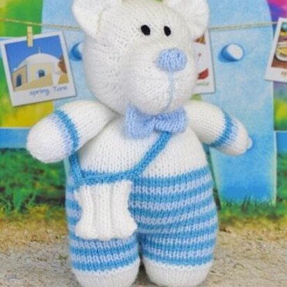 Paul the Polar Bear - knitting pattern