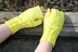 Brimstone Butterfly Fingerless Mitts