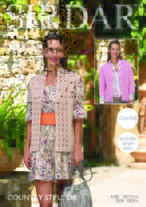Jacket and Waistcoat in Sirdar Country Style DK - 7937 - Downloadable PDF