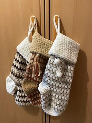 Chunky Cabin Stocking