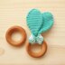 Bunny Ears Teething Ring