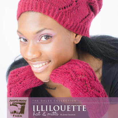 Illilouette Hat & Mitts Set in Juniper Moon Herriot - PDF