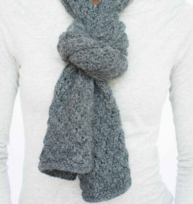 Etch Wide Scarf/Wrap in Juniper Moon Farm Herriot Great - Downloadable PDF