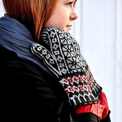 Holly Jean Mittens - knitting pattern