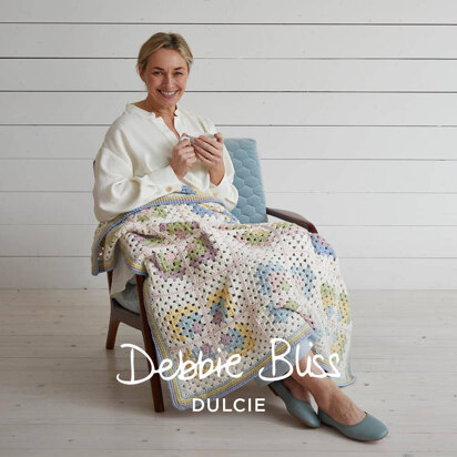 Debbie Bliss Patchwork Crochet Blanket PDF