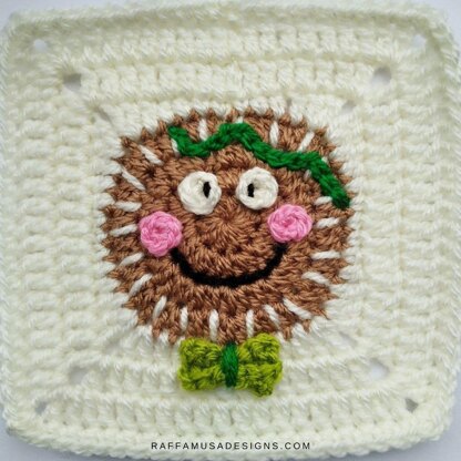 Gingerbread Man Granny Square