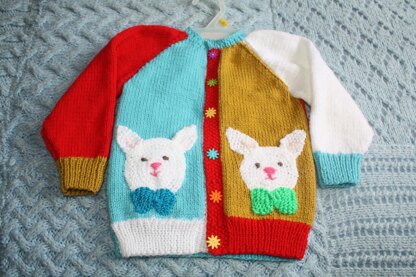 Bunnies on Parade Cardigan