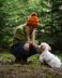 Crochet chunky woodland hat