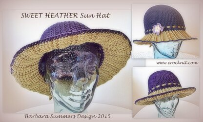 SWEET HEATHER Sun Hat