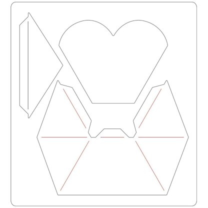 Sizzix Bigz Die - Heart Pocket by Kath Breen