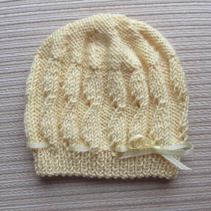 Lacy Waves Hat in Sizes Child and Adult