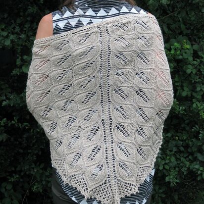 Anna's Shawl with Beads