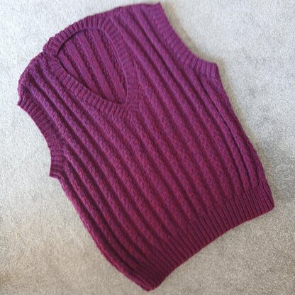 Burgundy Tank Top