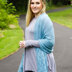 721 Shenandoah Valley Shawl - Knitting Pattern for Women in Valley Yarns 2/14 Alpaca Silk