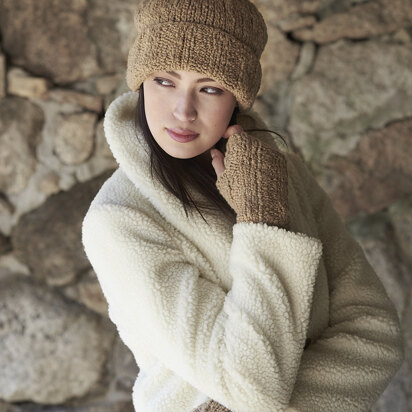 Mae Hat & Mittens in Berroco Nomad - Downloadable PDF