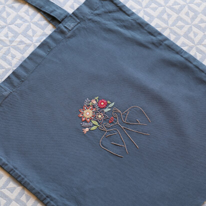 Un Chat Dans L'Aiguille Easy Customize - Thought - Size M Printed Embroidery Kit