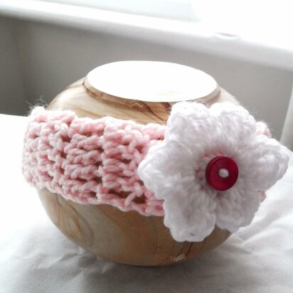 Whimsical Headband with Flower