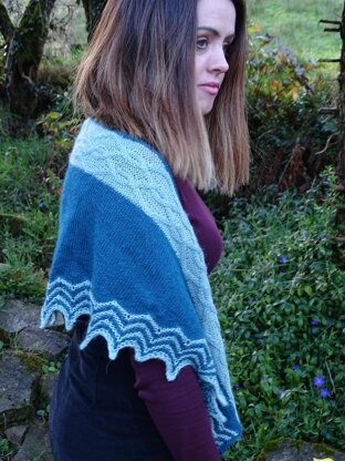 Tir na nÓg shawl