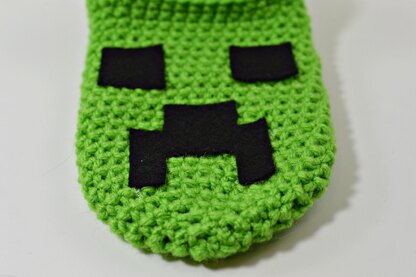 Creeper slippers online minecraft